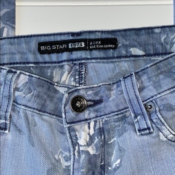 BIG STAR  MID RISE SKINNY JEANS - Picture 5 of 5